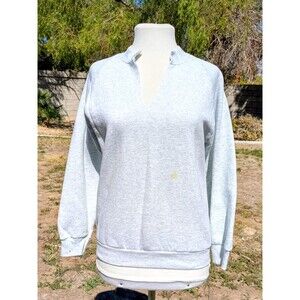 Vintage 90s Fruit Of The Loom Ladies Med Casual Wear USA-Made Sweatshirt Top GUC